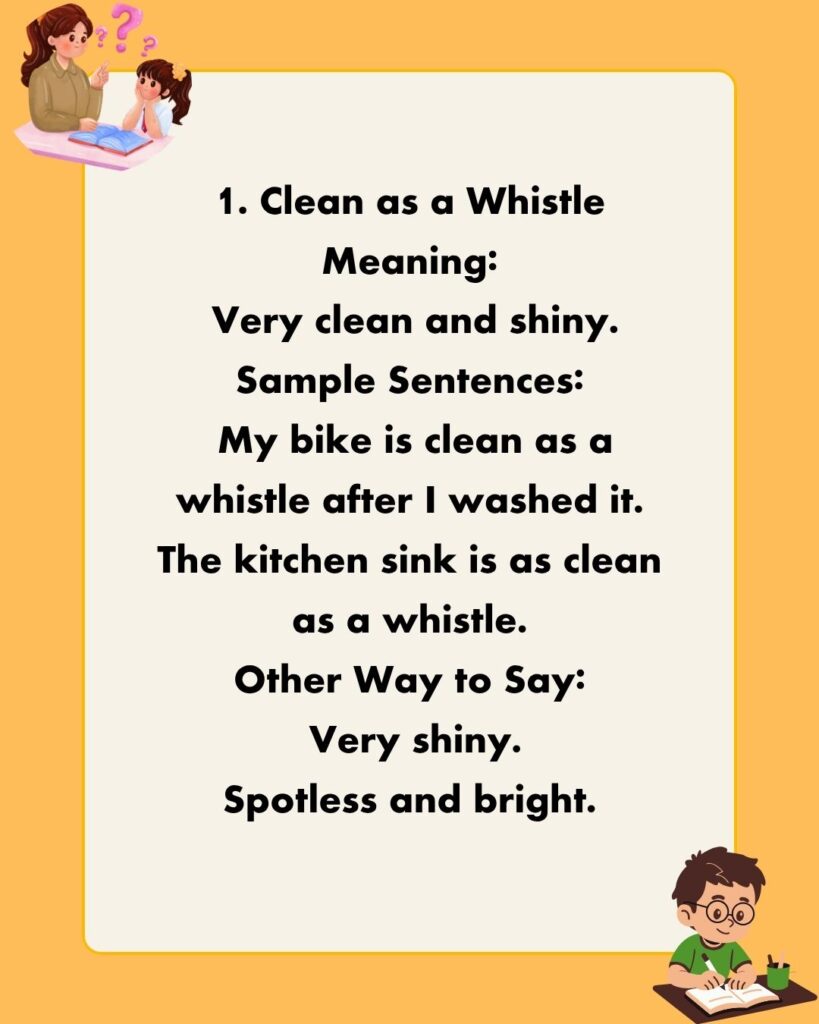 Metaphors for Clean