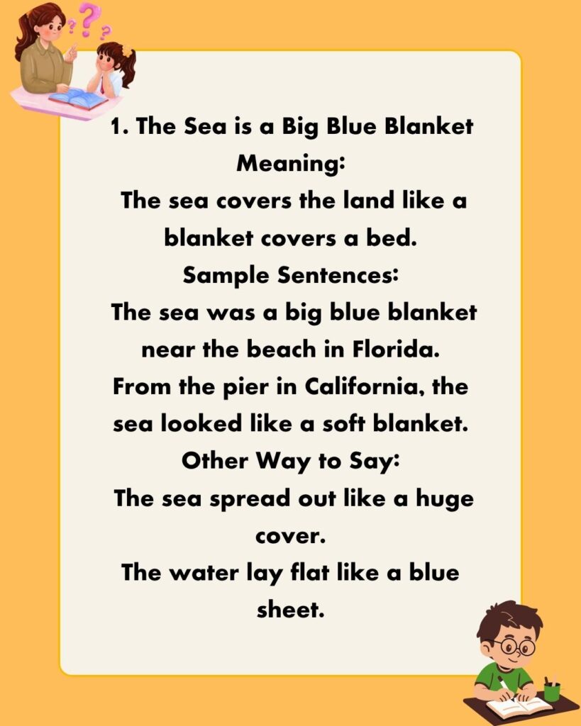 Metaphors for Sea