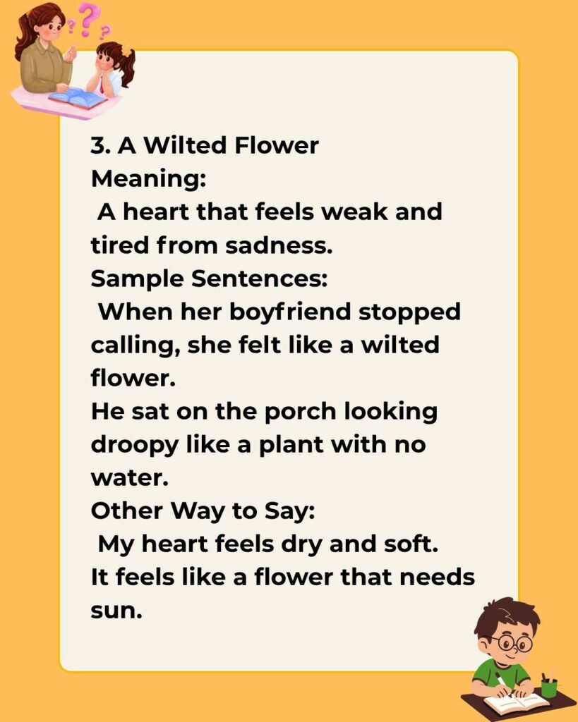 Metaphors for Heartbreak