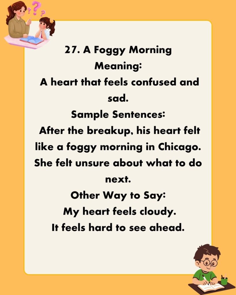 Metaphors for Heartbreak