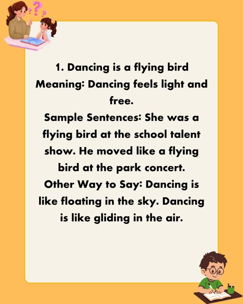 Metaphors About Dancing