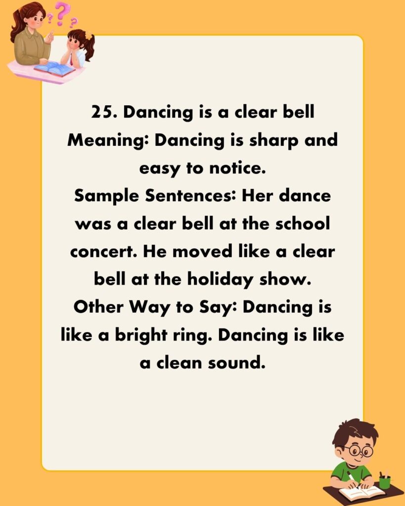 Metaphors About Dancing