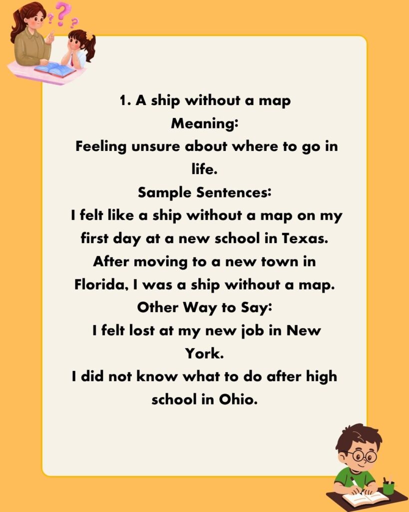 Metaphors for Feeling Lost