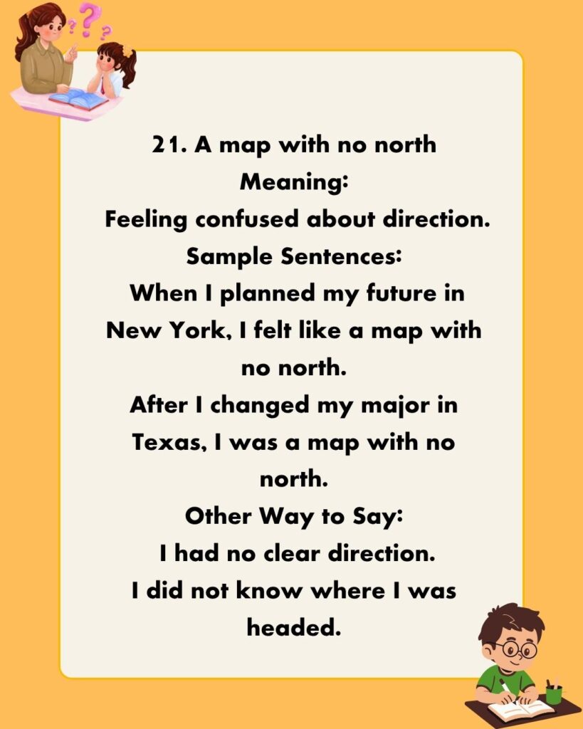 Metaphors for Feeling Lost