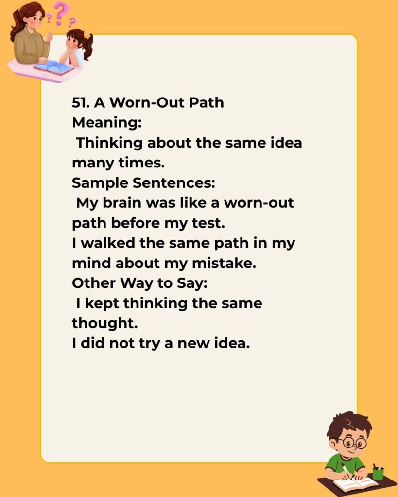 A Worn-Out Path