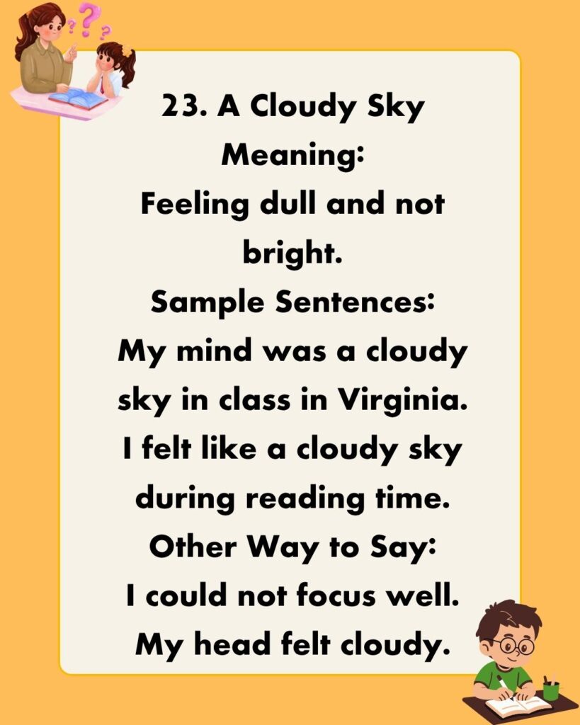 Metaphors for Being Sick