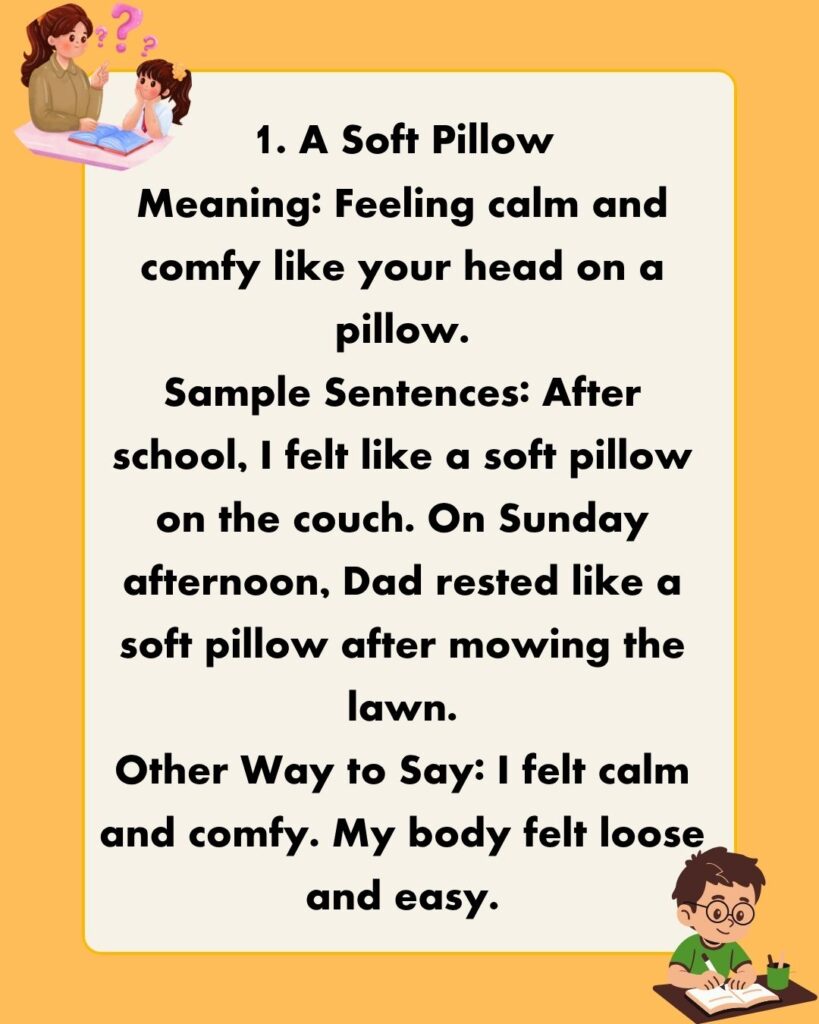 Metaphors for Relax