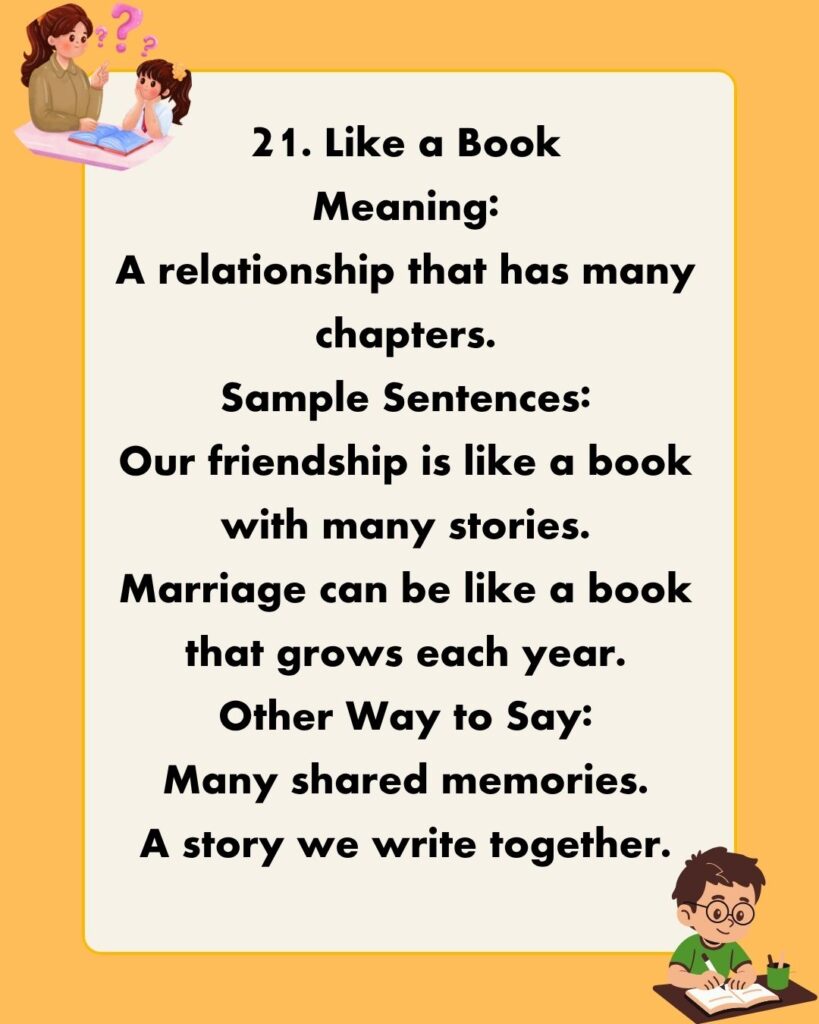 Metaphors for Relationships