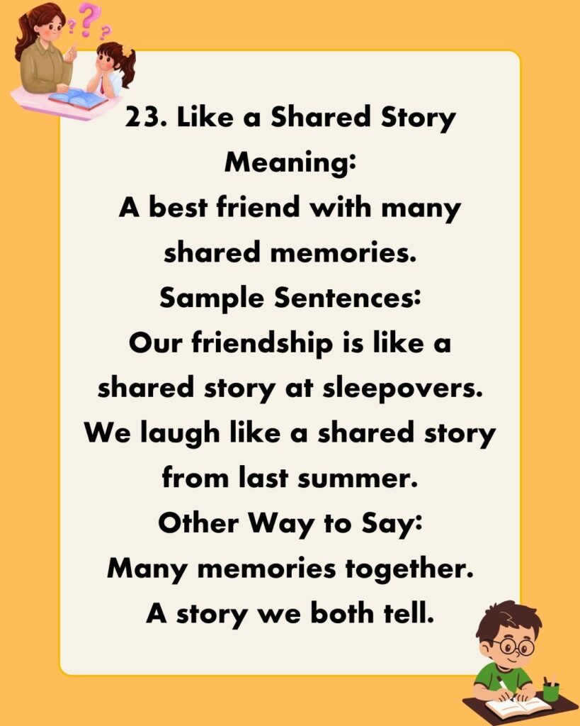Metaphors for Best Friends