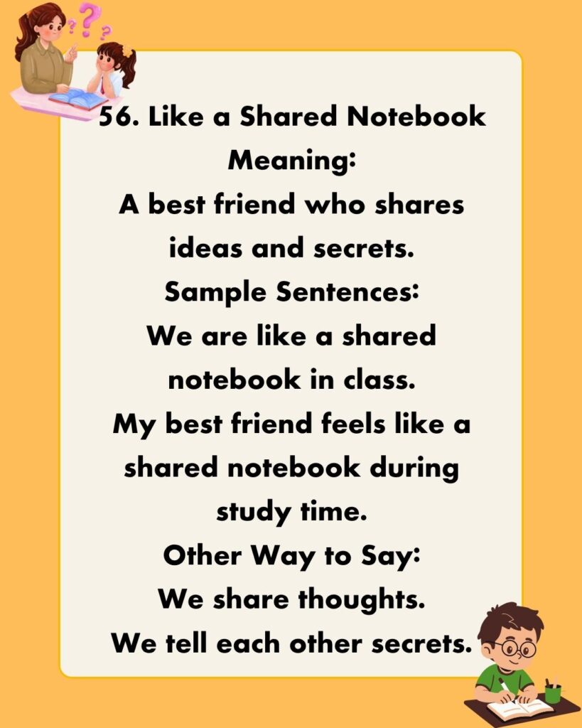 Metaphors for Best Friends