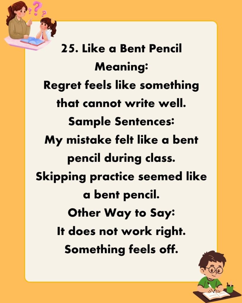 Metaphors for Regret
