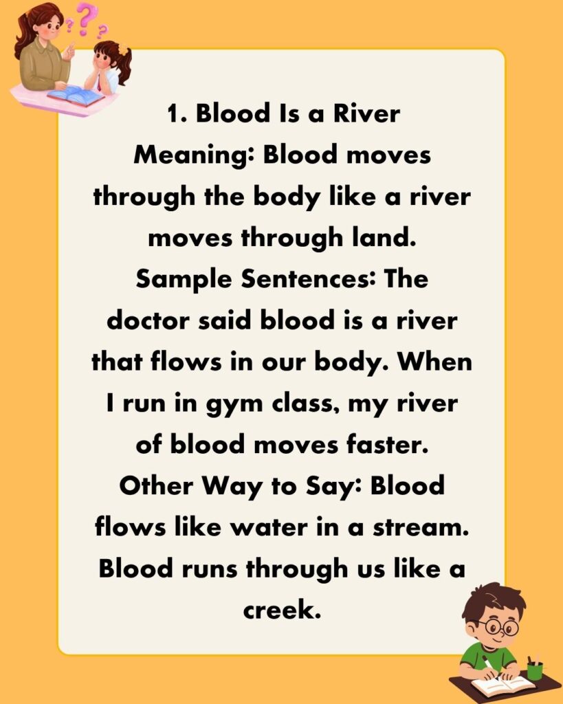 Metaphors for Blood
