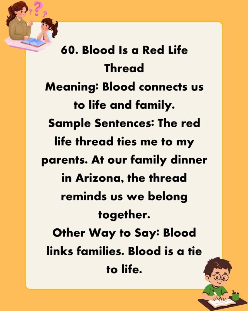 Metaphors for Blood