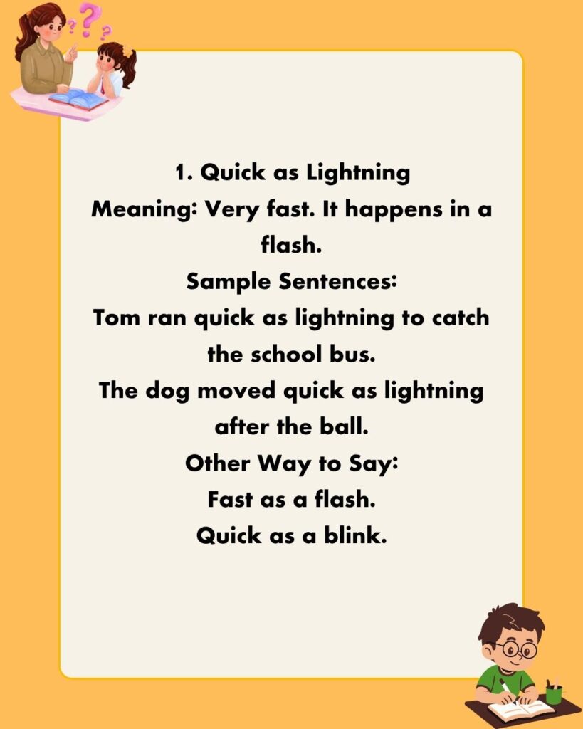 Metaphors for Quick