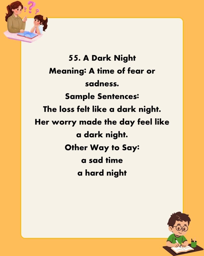 Metaphors for Bad Situation