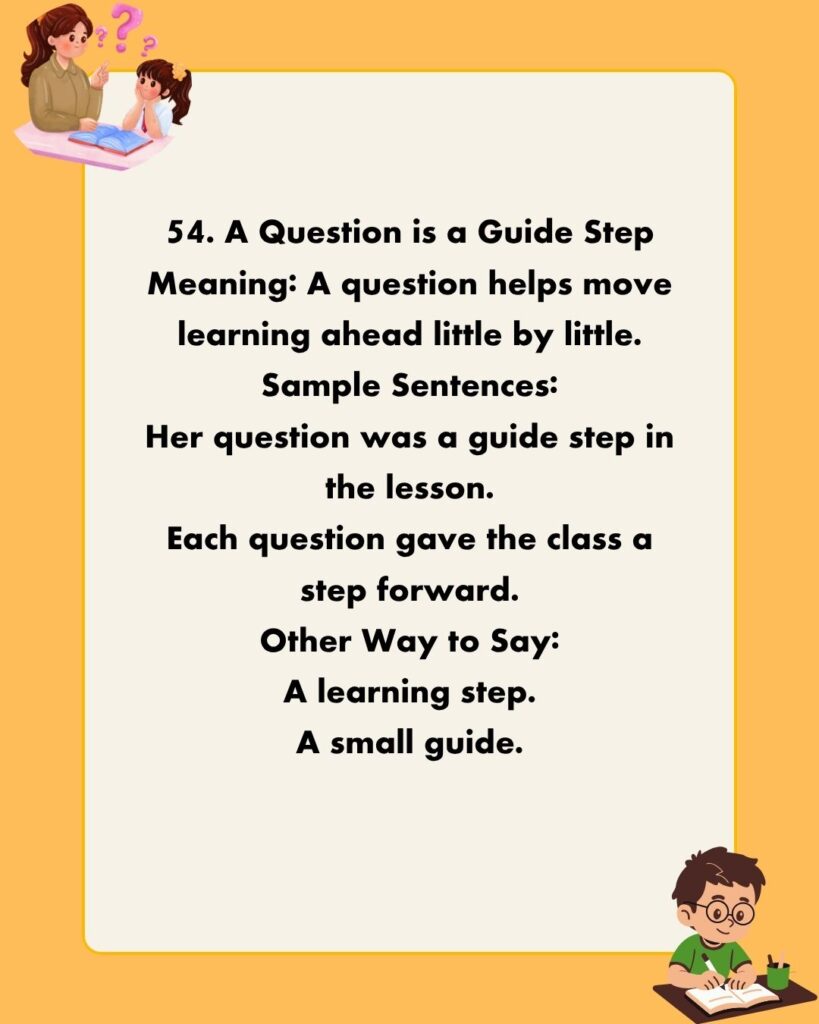 Metaphors for Questions