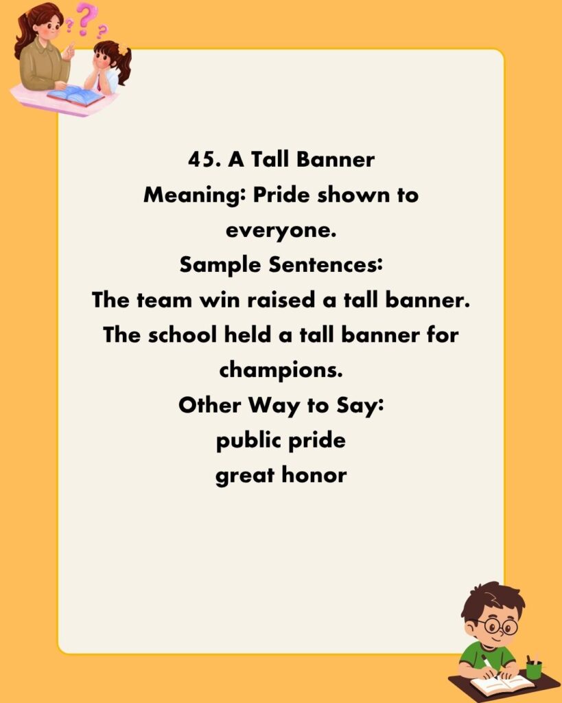 Metaphors for Proud