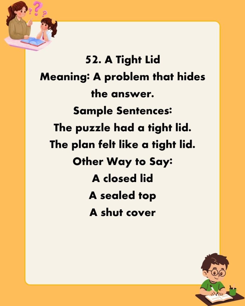 Metaphors for Problems