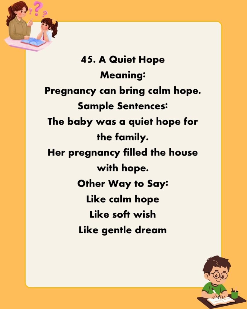Metaphors for Pregnancy