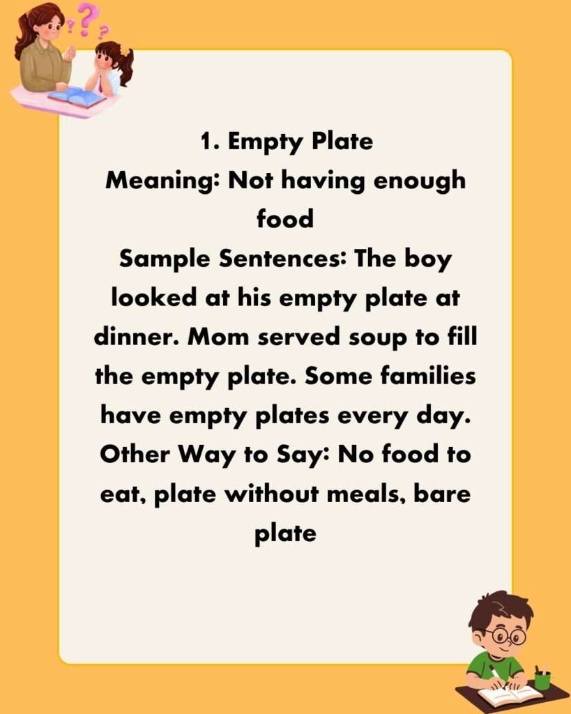 Metaphors for Poverty