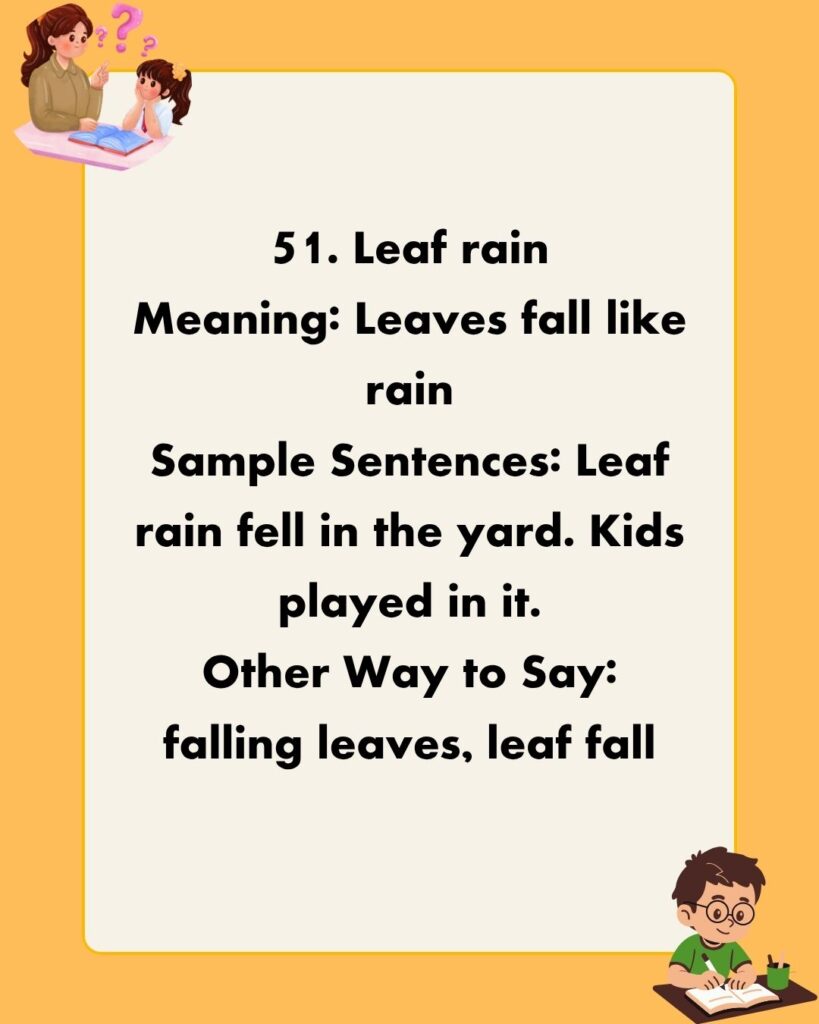 Metaphors for Leaves