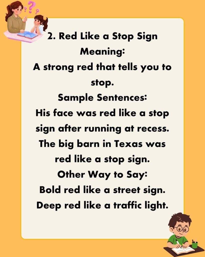 Metaphors for Red