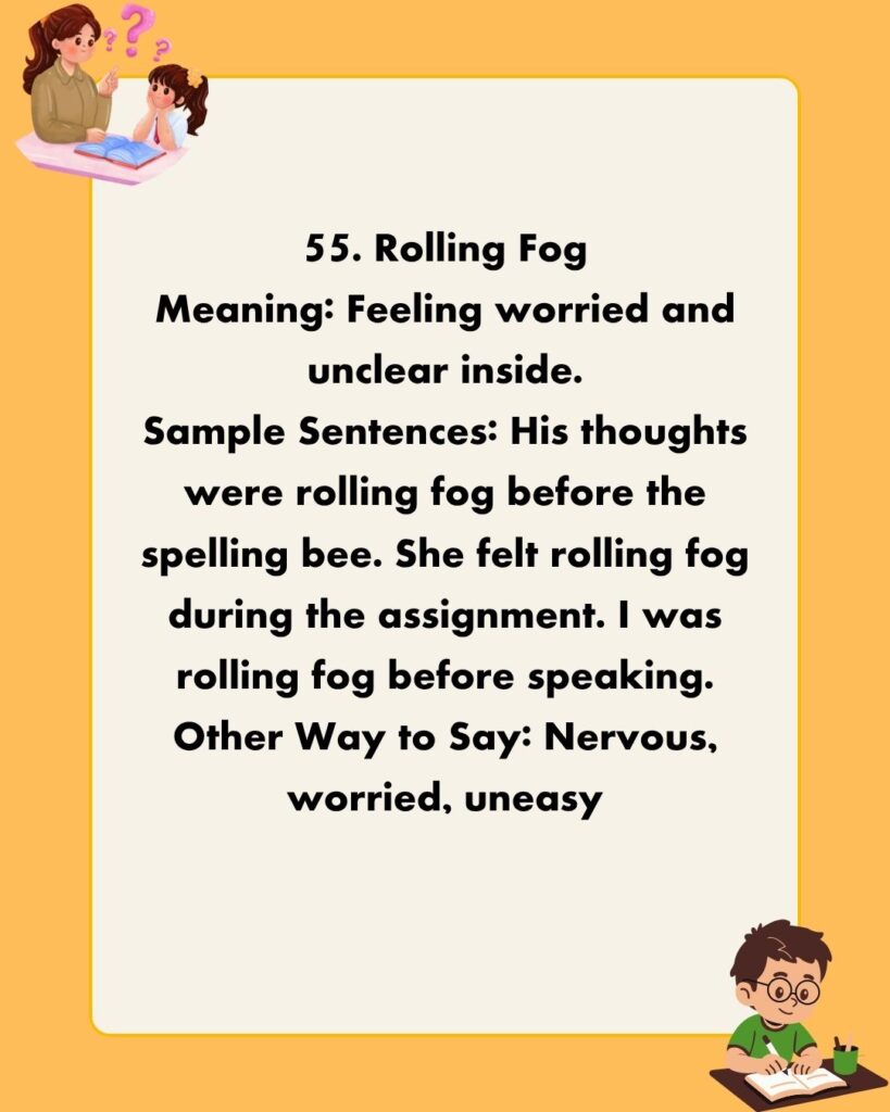Metaphors for Anxious