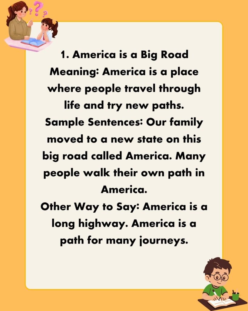 Metaphors for America