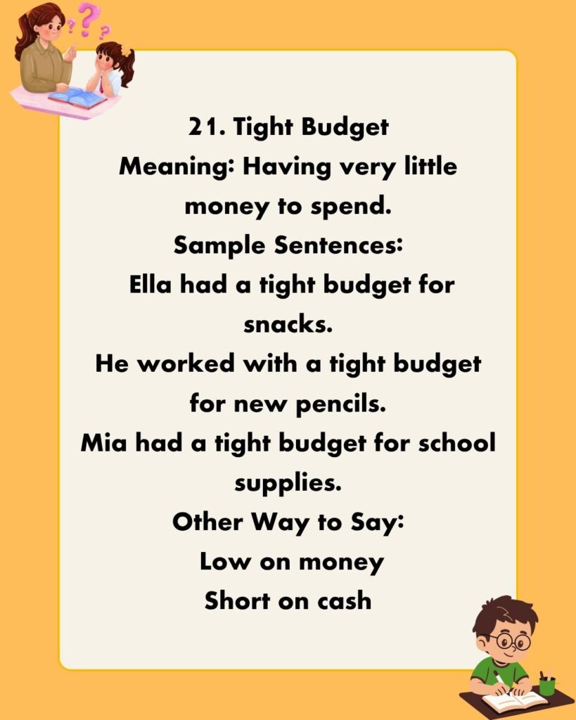 Metaphors for Poor