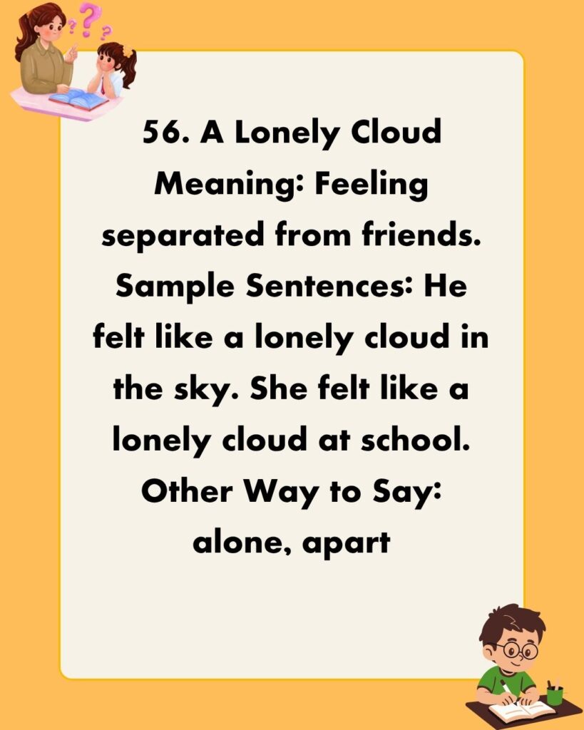 Metaphors for Lonely