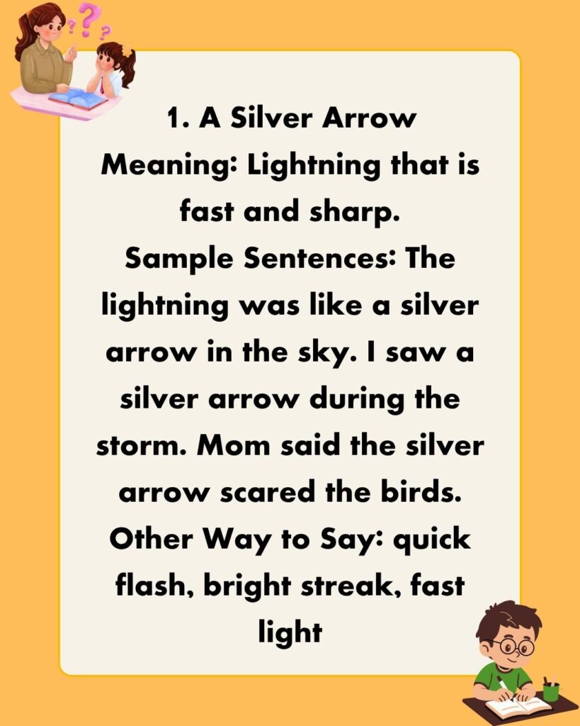 Metaphors for Lightning