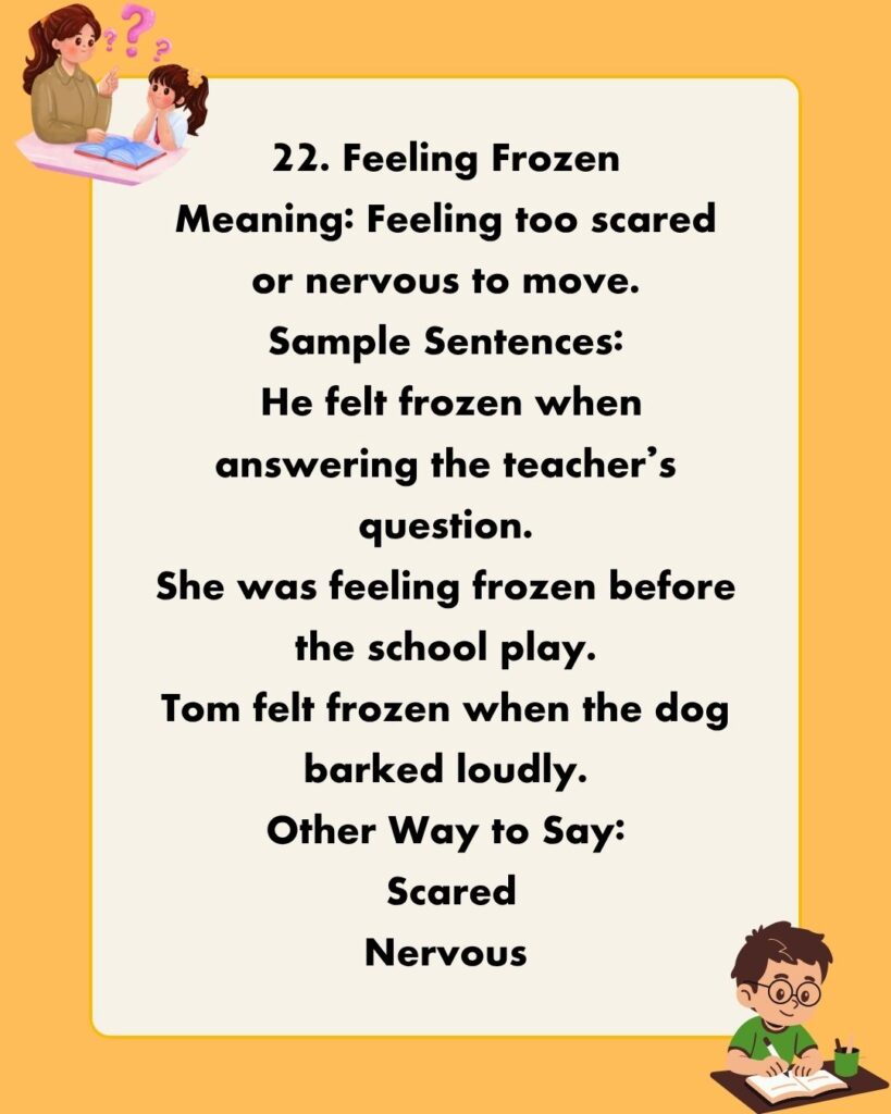 Metaphors for Anxiety