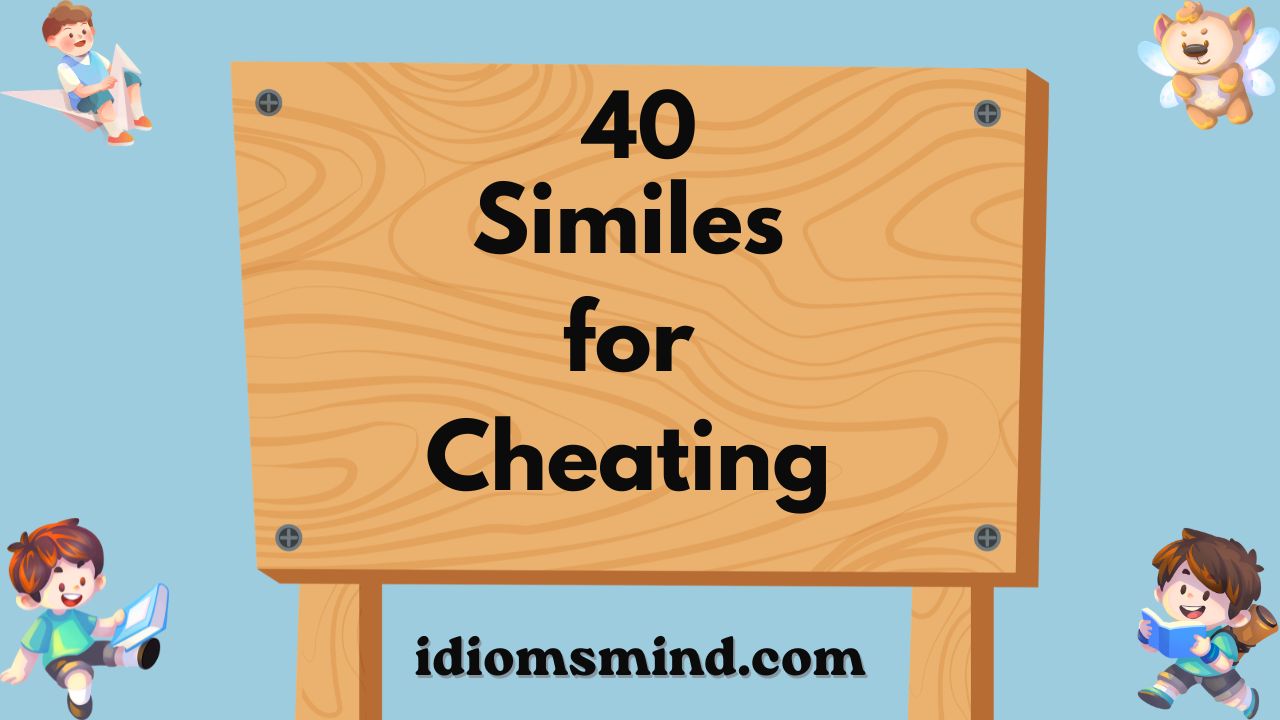 Similes for Cheating 
